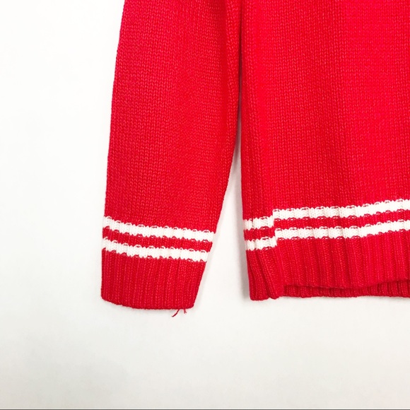 Coca Cola Red chunky Knit graphic logo sweater - Picture 2 of 6